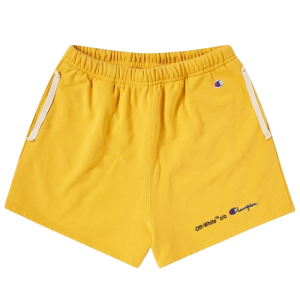 off white champion shorts