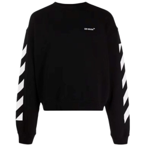 Diagonal Helvetica Oversized Sweatshirt