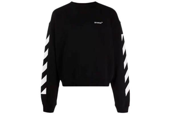 Diagonal Helvetica Oversized Sweatshirt