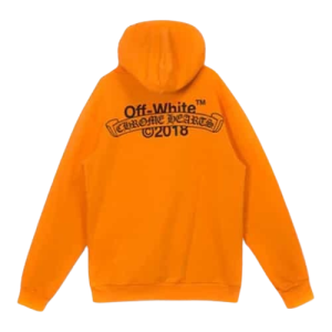  Chrome Hearts x 2018 Orange Hoodie