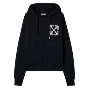 Off-White -Hoodie -Black -Russian