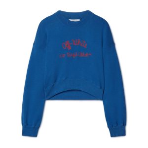 Embr Script Type Crop Crewneck